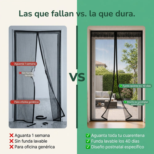 Cortina anti mosquitos — vista 2