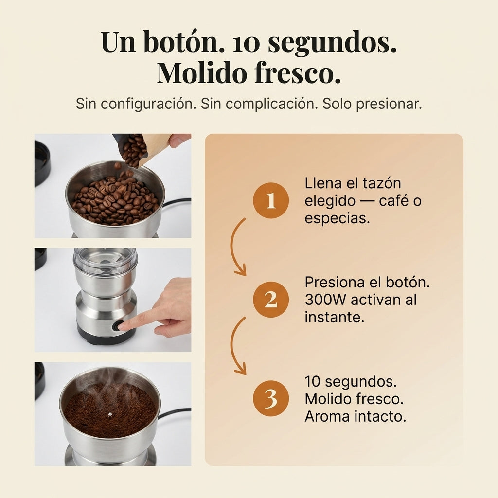Molino Moledor De Café Y Especies — vista 4