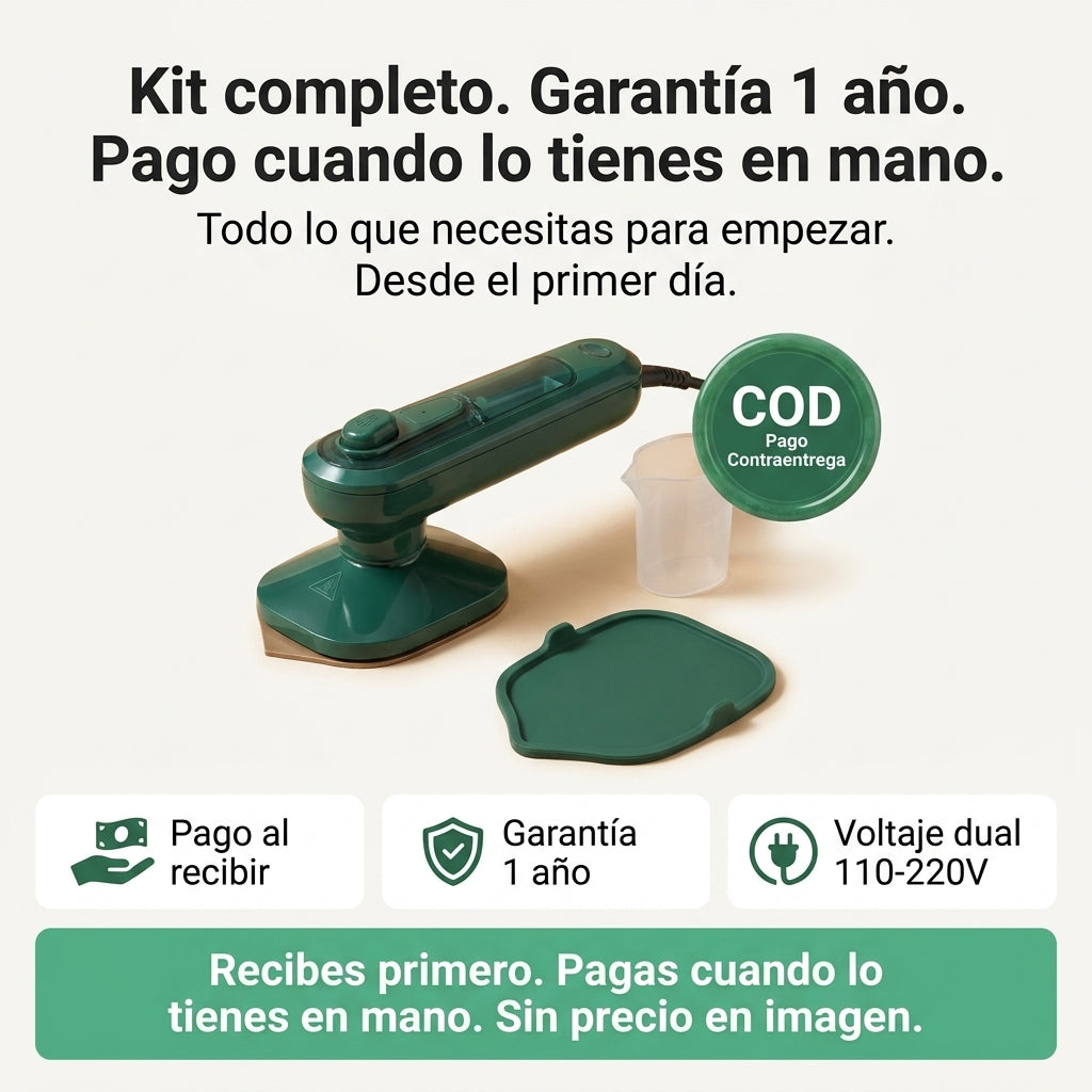 Plancha A Vapor Portatil — vista 7